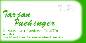 tarjan puchinger business card